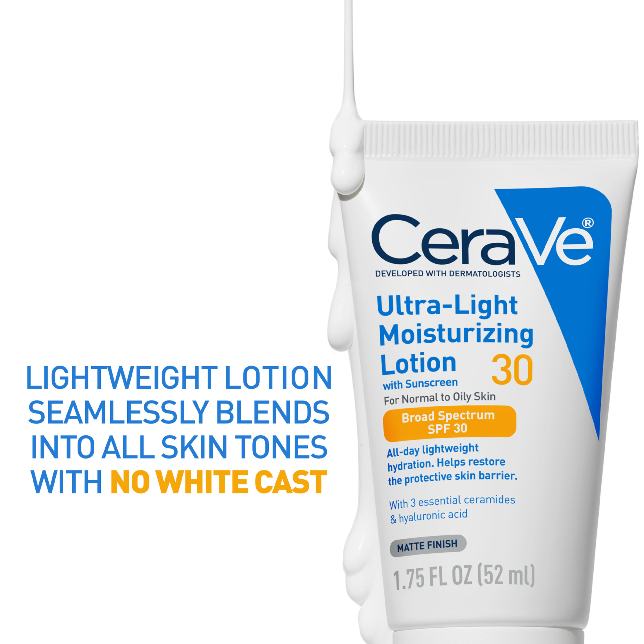 CeraVe Ultra-Light Moisturizing Lotion SPF 30, 1.75 oz photo 2