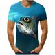thumbnail image 1 of "Playeras Hombre 3D Fish T-Shirt Hombres Animal Camisetas Casual Hip Hop Camisetas Divertidas Ropa para Hombre Hip Hop New Slim O-Neck3D Fish T-Shirt Hombres Animal" Xishao ropa, 1 of 1