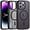 Black, variant on Magnetic Case for iPhone 14 Pro Max Case, [Compatible with MagSafe] [Military Grade Proof Protection] Slim Thin Translucent Matte Case for iPhone 14 Pro Max (Black)