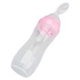 thumbnail image 4 of Food Feeder, Scale Design Soft Silicone Bottle One Handed Operation Elderly Feeder  For Elderly For Patients Pink, 4 of 8
