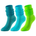 thumbnail image 1 of Yhmxh Chaussettes pour Femmes Femmes Chaussette Courte Froncée - Chaussettes de Cheville Unies Douces Chaussettes de Compression pour Femmes Chaussettes Chaudes pour Femmes Chaussettes de Botte pour Femmes, 1 of 2