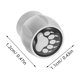 thumbnail image 2 of Moluckfu 4Ud Tapones Metálicos Para Válvulas De Llanta En Aleación De Aluminio Color Plata Para Vehículos, 2 of 7