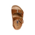 thumbnail image 4 of Rugged Bear Buckle Boys Toddler Footbed Sandals, Tan, 6, 4 of 5