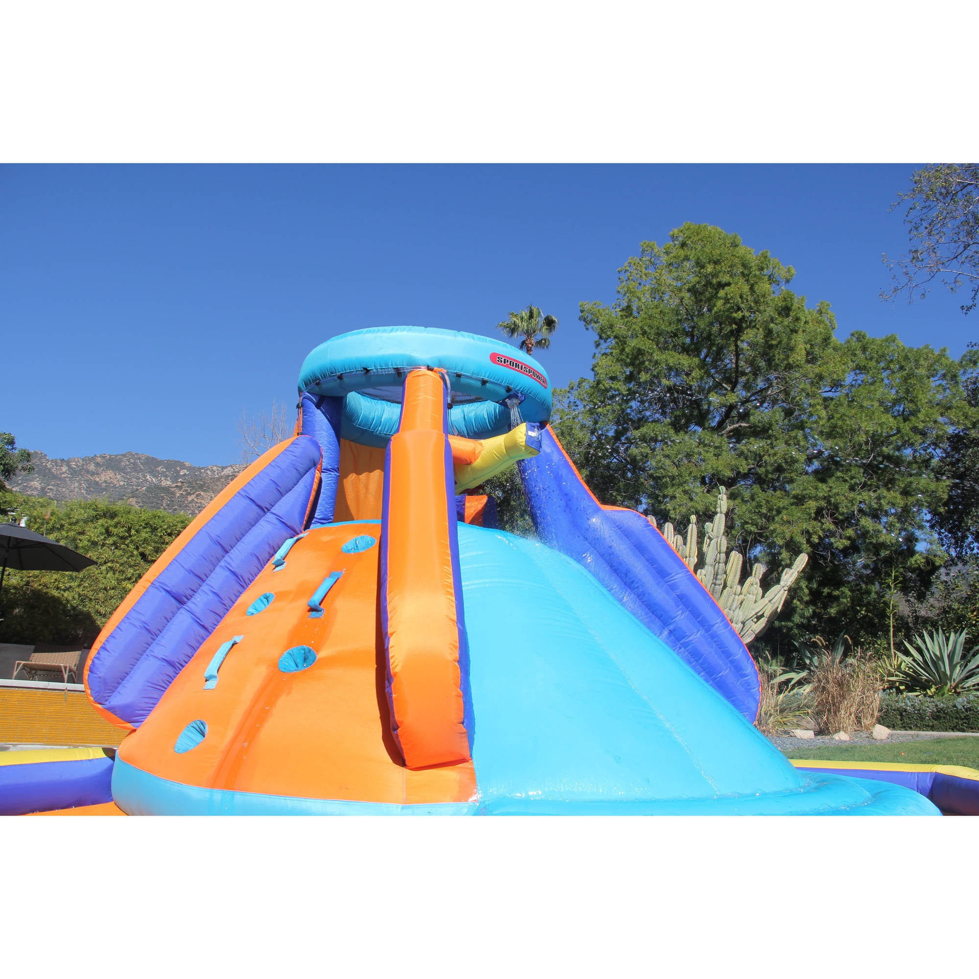 Inflatable Water Slide sportspower outdoor battle ridge inflatable water slide - walmart Inflatable Water Slide sportspower outdoor battle ridge inflatable water slide - walmart