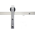 thumbnail image 4 of Sure-Loc Hardware, Inc. Sure-Loc Satin Nickel Barn Door Hardware Kit Flush Barn Door Handle - Satin Nickel - 8", 4 of 5
