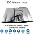 thumbnail image 1 of Pare-Brise Neige Hiver Retrait de Neige Housse Imperméable pour Protection Tous Temps, 1 of 9