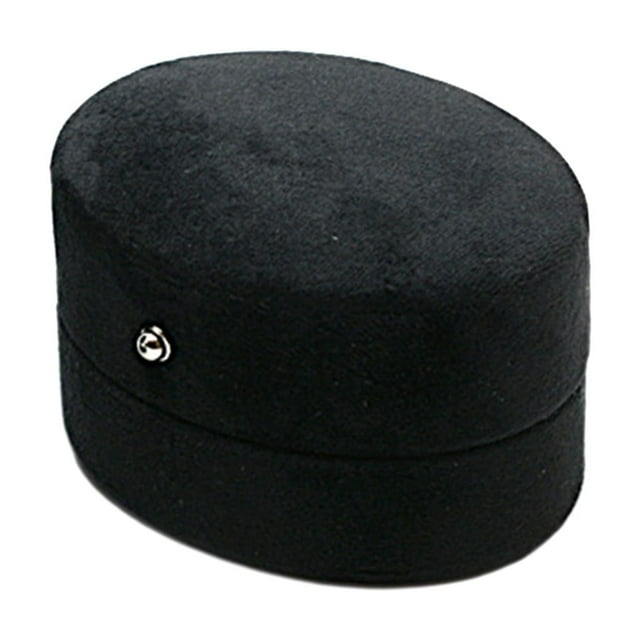 Caja para anillos de boda Yuyangstore Decorativa para recuerdos Negro