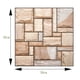 thumbnail image 2 of Xihbxyly Adhesivo de Pared de Ladrillo En Relieve, Diseño de Baldosas de Espuma Suave 3D, Reducción de Ruido, Fácil Instalación, Decoración Del Hogar, Personalización Diy, Seguro para Toda La Familia, 2 of 6