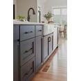 thumbnail image 3 of Amerock Ville 5-1/16 inch (128mm) Center-to-Center Oil-Rubbed Bronze Cabinet Pull, 25 Pack, 3 of 4