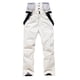 thumbnail image 3 of Pantalones de esquí para mujer, hombre, invierno, exterior, para parejas, pantalones de esquí, pantalones de algodón con tirantes gruesos y cálidos, 3 of 5