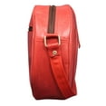 thumbnail image 3 of Madosh, Round Genuine Leather Crossbody Bag Girls Side Sling Cross-Over Handbag (RED), 3 of 6