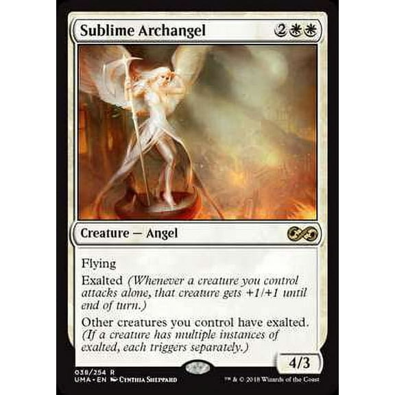 MtG Ultimate Masters Rare Sublime Archangel #38