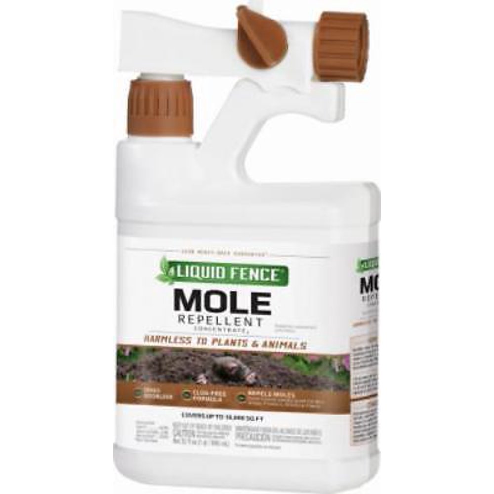 1 Quart Concentrate Mole & Vole Repellent For Repelling Moles Voles