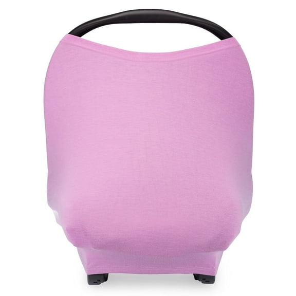 Parker Baby 4-in-1 Unisex Car Seat Cover - Nursing, Car Seat, Grocery Cart, & High Chair Cover - Lily