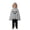 A-Grey, variant on Baby Pumpkin Costume Two Piece Cute Cape Hooded Black Pants Toddler Halloween Costumes