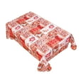 thumbnail image 1 of Manteles perfecl navideño para mesas rectangulares tela suave protector de mesa banquete fiesta Buffet decoración de café Estilo E, 1 of 7