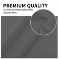 thumbnail image 5 of Easy-Going Outdoor Curtains for Patio Waterproof Cabana Grommet Curtain Panels, Gray, 52 x 120 inch, Set of 2, 5 of 7