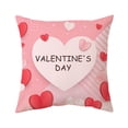 thumbnail image 1 of Fiudx Ofertas Flash Del Día Funda De Almohada Para El Día De San Valentín, Funda De Almohada Para El Día De San Valentín, Decoración Navideña, Funda De Almohada Navideña Para Sofá, 1 of 5