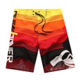 thumbnail image 1 of Pantalones cortos de playa para hombre, Bermudas masculinas de secado rápido, Bañador estampado de talla grande Fivean unisex, 1 of 2