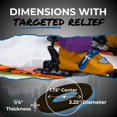 thumbnail image 4 of Almohadillas donut para tobillo Boxum Ski & Snowboard de espuma de 0,6 cm, 4 of 7