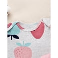 thumbnail image 5 of ENFLASH 100% Cotton Baby Bodysuit, Long Sleeve Bodysuits for Girls Infant Soft Clothes 6-9 Months, 5 of 6