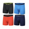 thumbnail image 1 of Eddie Bauer Boxeurs pour Hommes 4 Pack TG Extra Grand TG sous-Vêtements (Performance - Noir, Indigo, Pimento Rouge, Bleu Montée), 1 of 10