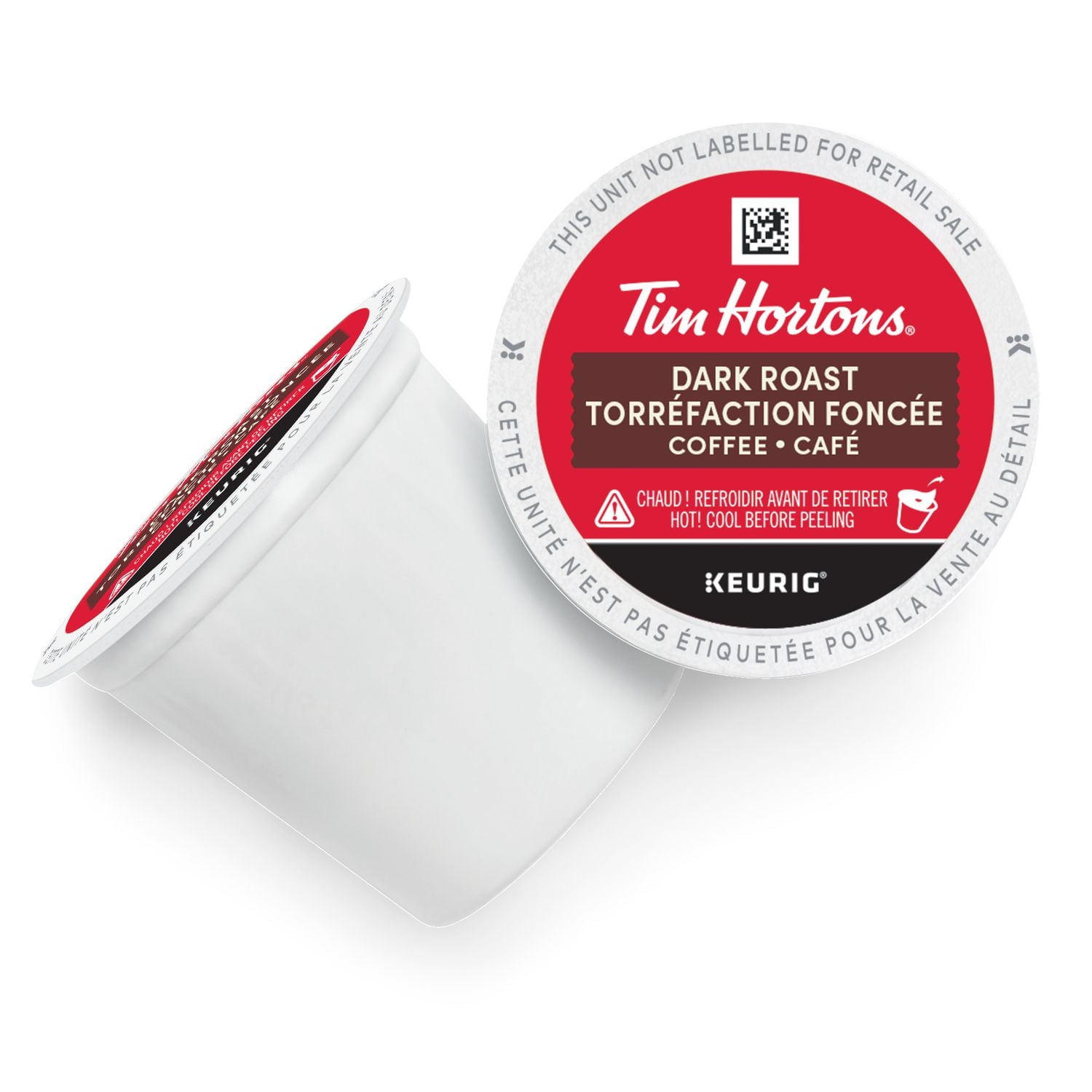Tim Hortons Café torréfaction foncée Keurig Capsule K-Cup 12ct