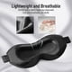 thumbnail image 4 of Antifaz para dormir para mujeres y hombres,Máscara para dormir con ojos 3D para personas que duermen de lado,Máscara para ojos opaca de seda , cubierta para ojos para dormir con banda ajusta, 4 of 5