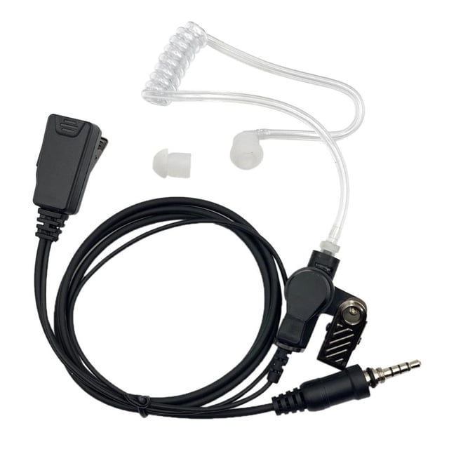 PTT MIC Auriculares Intrauditivos Para Auriculares VX-6E, VX-6R, VX-7E, VX-7R, VX-120