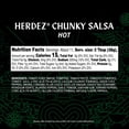 thumbnail image 2 of HERDEZ Chunky Salsa Hot, Tortilla Chip Dip, Shelf Stable, 15 oz  Glass Jar, 2 of 12