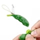 thumbnail image 3 of Un llavero de frijol llavero de extrusión de frijol guisante cadena de del estrés de juguete, 3 of 9