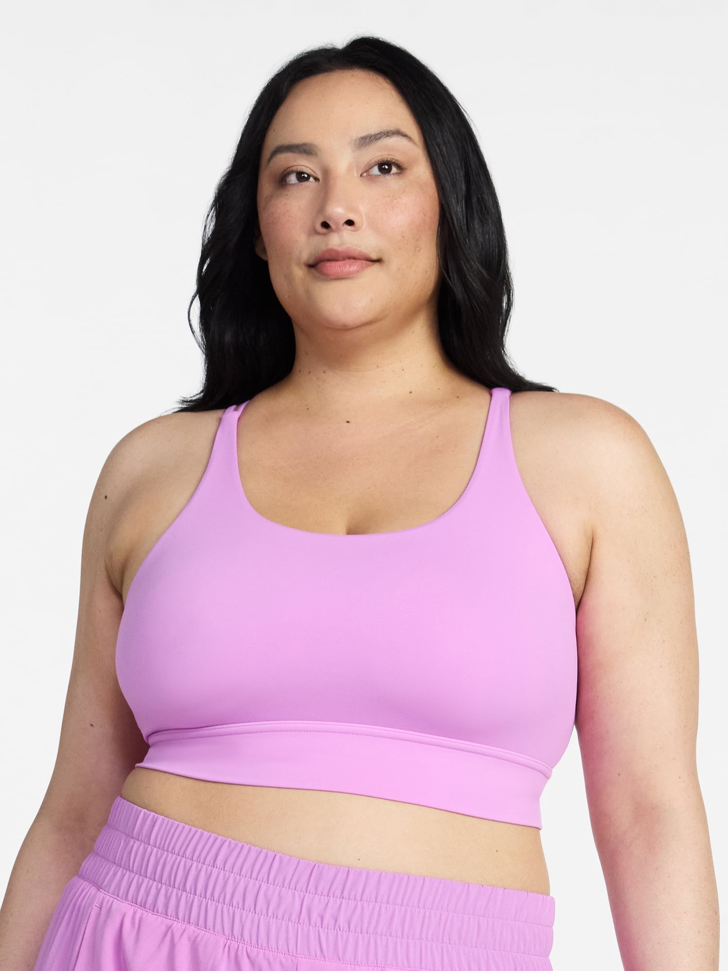 Avia Women’s Strappy Longline Bra, Sizes XS-XXXL