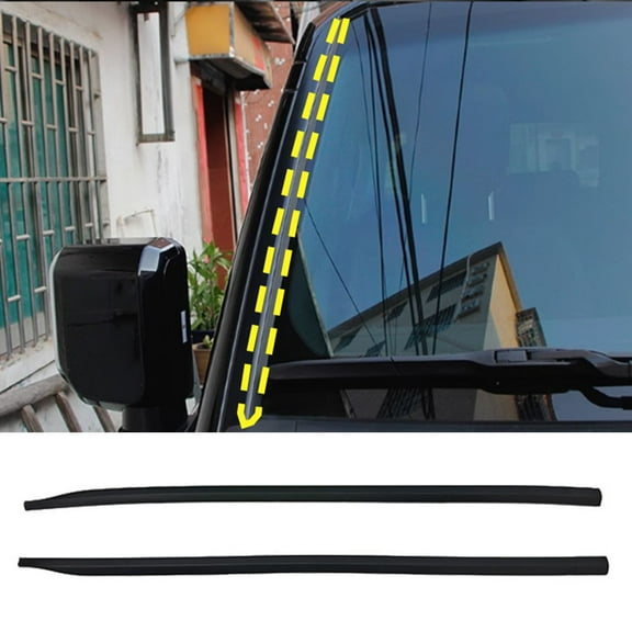 Wind Noise Reduction Strip Weatherstrip Front Seal Strip Prado Lc250 Enhanced Insulation Excellent Weather Resistance