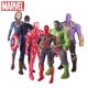 thumbnail image 5 of 1 juego de figuras de acción de Marvel, Spiderman, Hulk, Ironman, Capitán, PVC, articulaciones móviles, muñeco luminoso, modelo de colección, juguete, regalo para niño, 5 of 5
