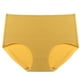 thumbnail image 2 of Bragas Mujer Calzoncillos transpirables de cintura media sin costuras Ropa interior suave, Amarillo, 4XL seitruly  AP001340-18, 2 of 7