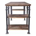 thumbnail image 4 of Bureau Industriel Liam en Plateau Industriel Gris et Pin, 4 of 7