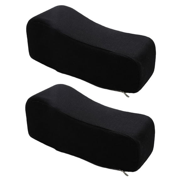 YWMJZEU 2Pcs Comfy Arm Rest Pillow Chair Armrest Pad Memory Foam Soft Elbow Pillow Support Forearm Pressure Relief for Office Chair