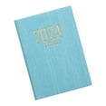 thumbnail image 2 of kesoto 2024 Planner Notebook 2024 Monthly Planner Daily Writing Journal Record Book Blue, 2 of 10