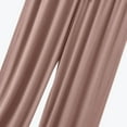 thumbnail image 5 of Fiaer,Women's Lounge Plus Size Trousers,Womens Wide Leg Solid Color Pants,Ladies Casual Fashion Comfy Elastic Waist Slacks with Pockets Khaki M, 5 of 7