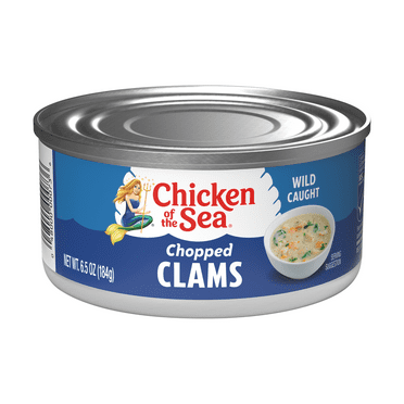 Chicken of the Sea Wild Caught Chopped Clams 6.5 oz