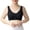 Black, variant on Supportive Bras for Women, Everyday Bra for Women Front Closure Full Coverage Comfortable Snap Closing Bras Bras for Older Women Beige 3XL