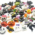 thumbnail image 1 of 50 unidades de adornos de resina con tapa plana de Chenkou Craft para Halloween, 1 of 6
