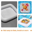 thumbnail image 2 of KAKOWELY Inflatable Serving Bar Inflatable Serving Bar Salad Bar Buffet Food Drinks Inflatable Ice Tray Pool Ice Tray24.41"X24.41"X3.94", 2 of 5
