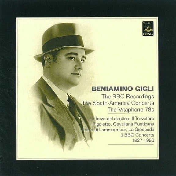 Various Artists - Beniamino Gigli: BBC Recordings / Various - Music & Performance - CD