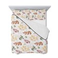 thumbnail image 7 of Orange Green Yellow Botanical Twin XL Size Down Alternative Comforter, Lightweight Comforter Quilt Bedding Set with Pillow Shams Fall Maple Leaf All Seasons Bed Comforter Duvet Insert 68"x98", 7 of 7