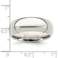thumbnail image 3 of Sterling Silver 7mm Comfort Fit Band (Size 12) Made In United States qcf070-12, 3 of 5