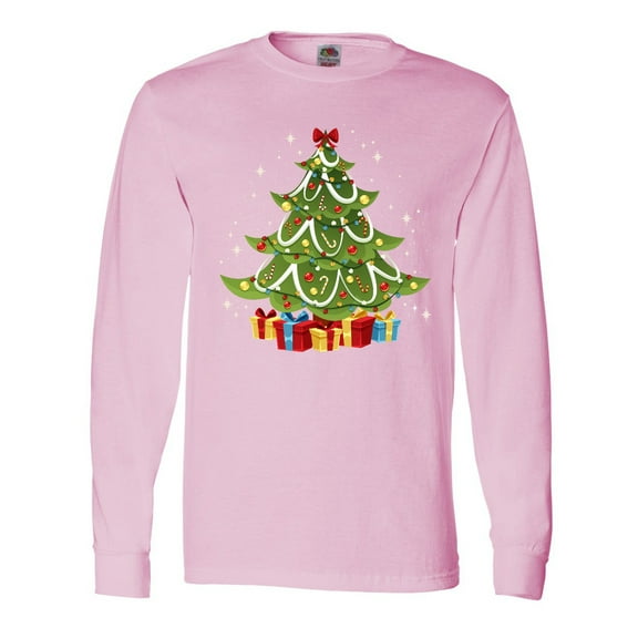 Inktastic Christmas Tree Long Sleeve T-Shirt