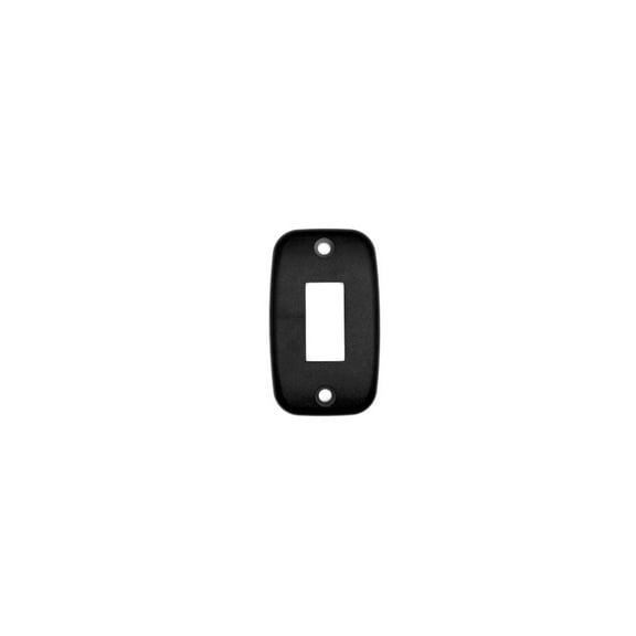 RV Designer Collection S385 Black Single Mounting Plate