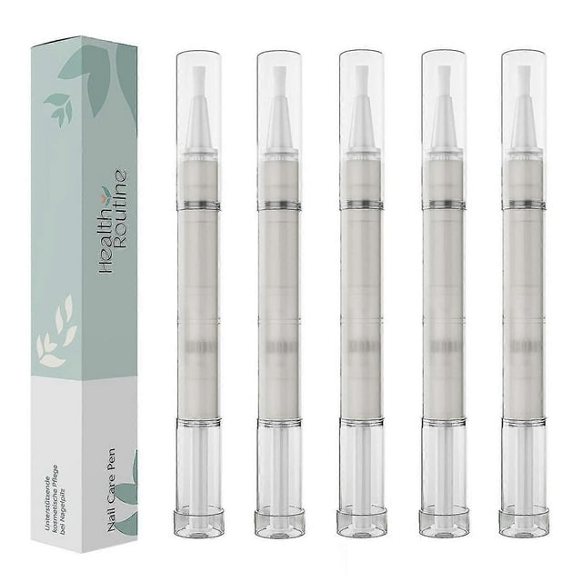 5x Healthroutine Nail Care Pen Cosmetic Nail Fungus Treatment Quick Intensive For Nails With Aloe Vera Tea Tree Oil_c5_y146