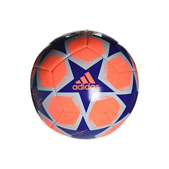 adidas Finale 20 Club Soccer Ball Signal Coral/Team Royal Blue/Sky Tint 4